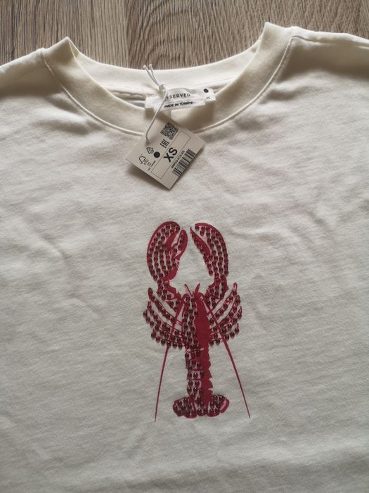 Нова дамска тениска Reserved, размер XS