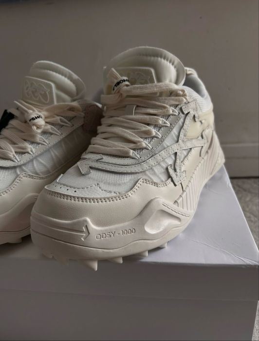 adidasi sneakers off white odsy 1000 triple white
