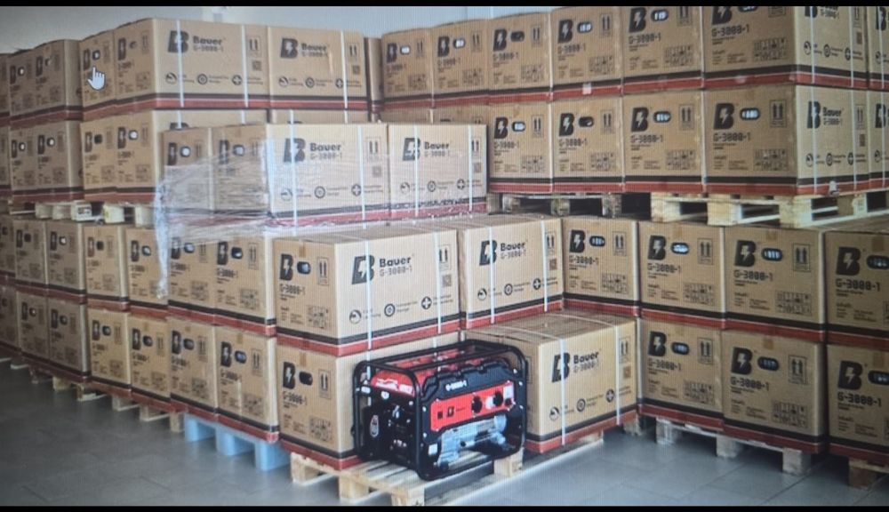 Generator BAUER G-3000-1 (3.3 kW) cu AVR – NOU, SIGILAT