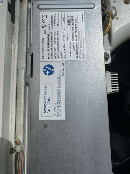 Касетъчен климатик Mitsubishi Electric Mr. Slim Inverter 36 000 BTU (10 kW)