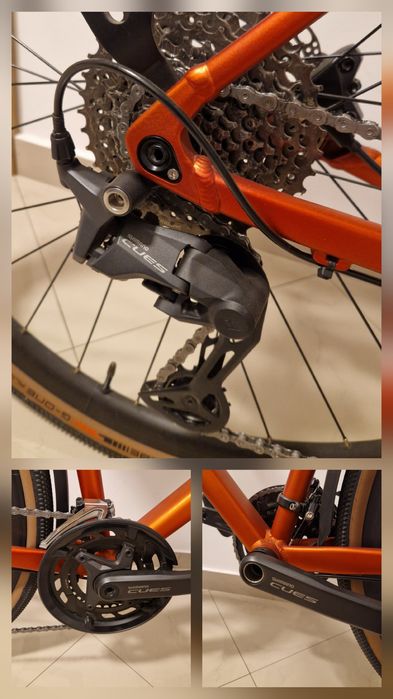 Transmisie completă 2x10 viteze Shimano Cues / Tektro