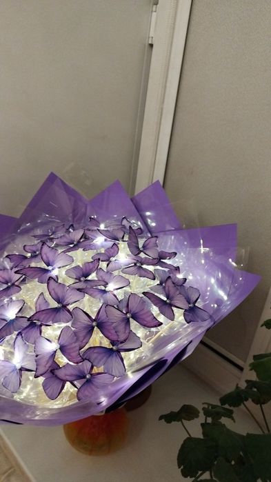 Букет из бабочек