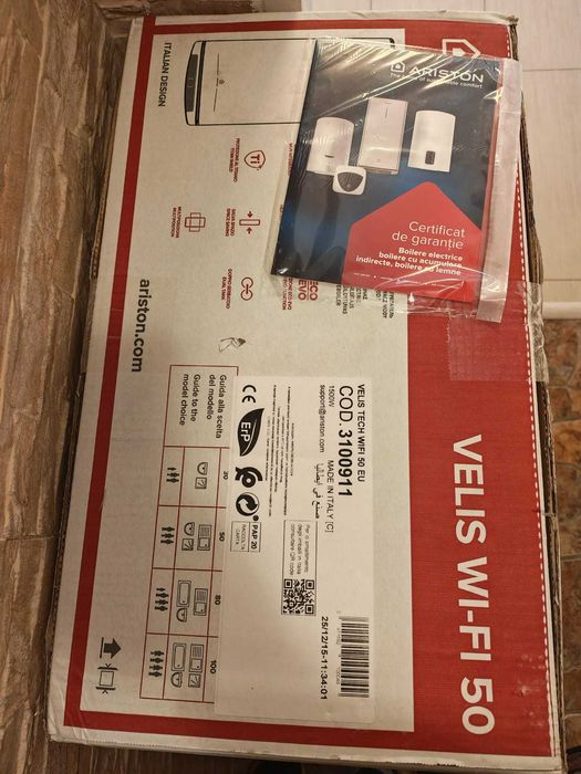 Boiler electric Ariston Velis Tech Wifi 50