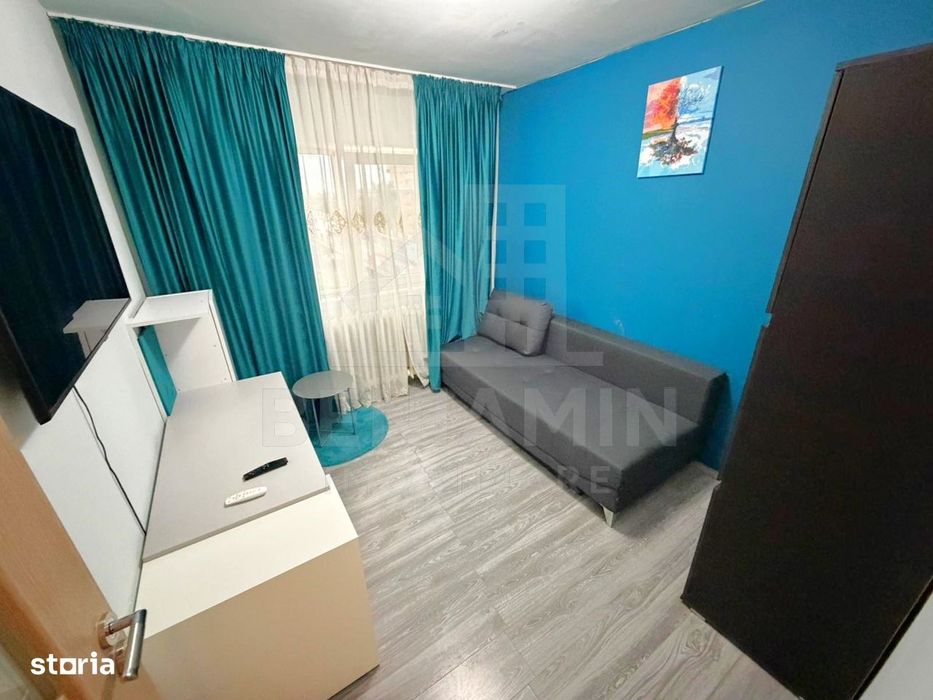 Apartament-3 camere-Mobilat-Utilat-Loc parcare acoperit-Pet friendly