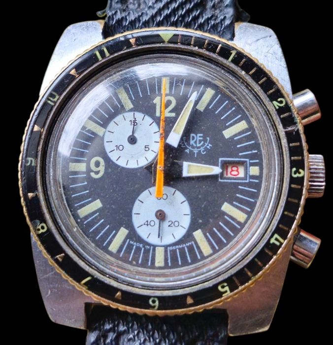 Механичен Часовник-RE Watch Chronograph