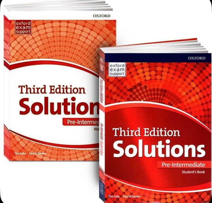 Solutions 3rd edition pre-intermediate.