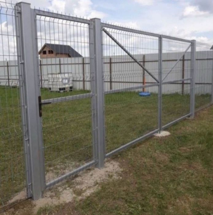 Executam garduri și porți din plasa burdurata