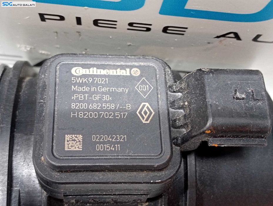 Debitmetru Aer Renault Scenic 3 1.5 DCI 2009 - 2016 Cod 8200682558 B H 8200702517 5WK97021 [M4925]