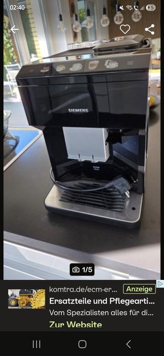 Aparat cafea Siemens