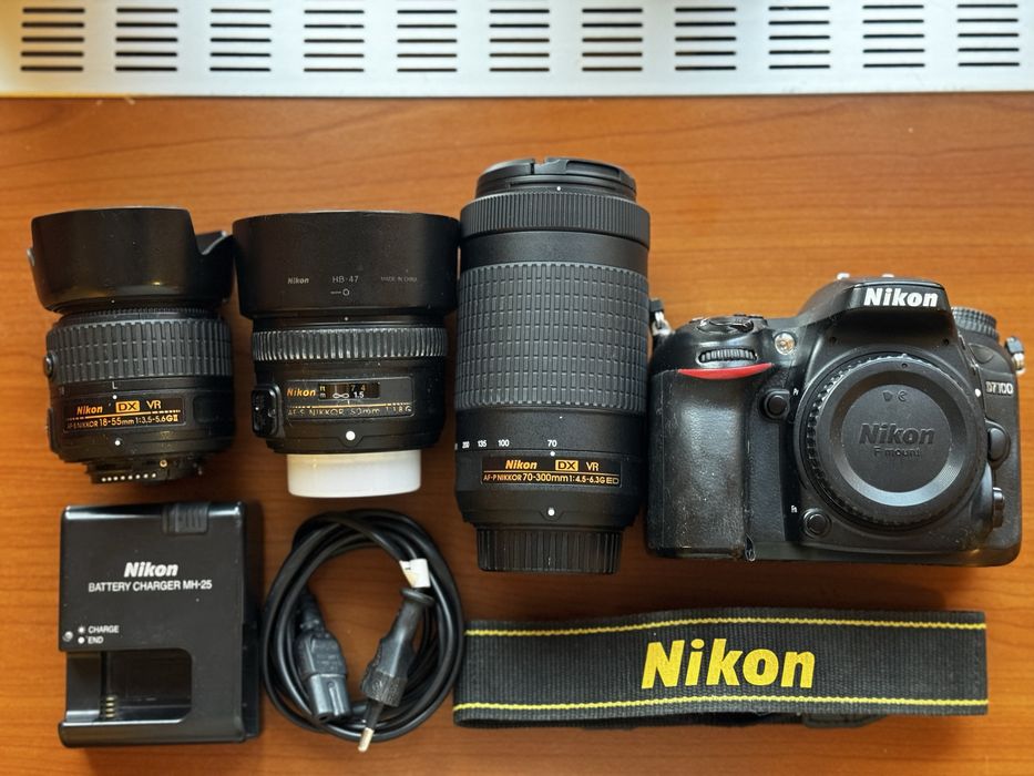 Nikon D7100 + obiective