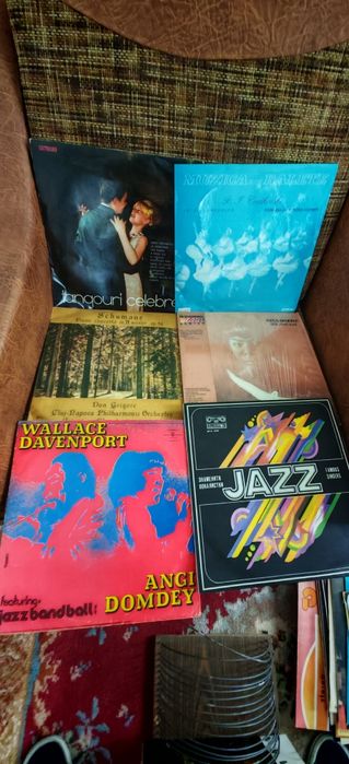 Vând colecție de discuri vinil