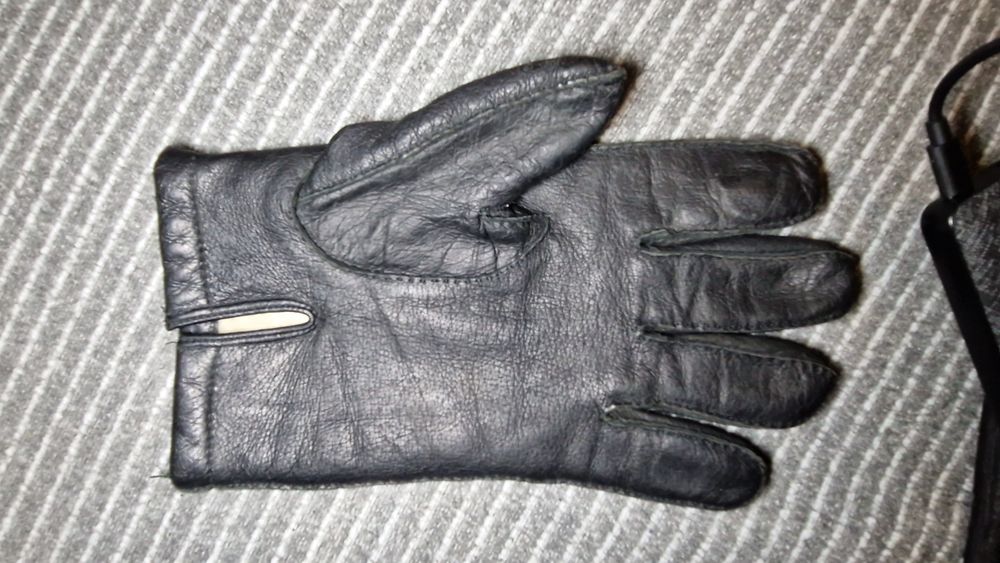 Manusi piele interior lana