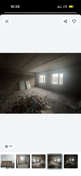 Срочно! Нежилое помещение Сурум вдоль дороги. 1-этаж 8-этажного дома