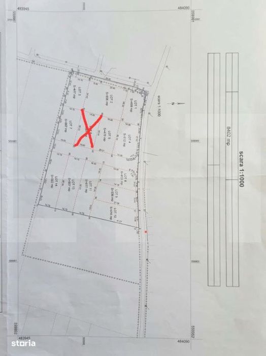 Terenuri intravilane in zona Evergreen