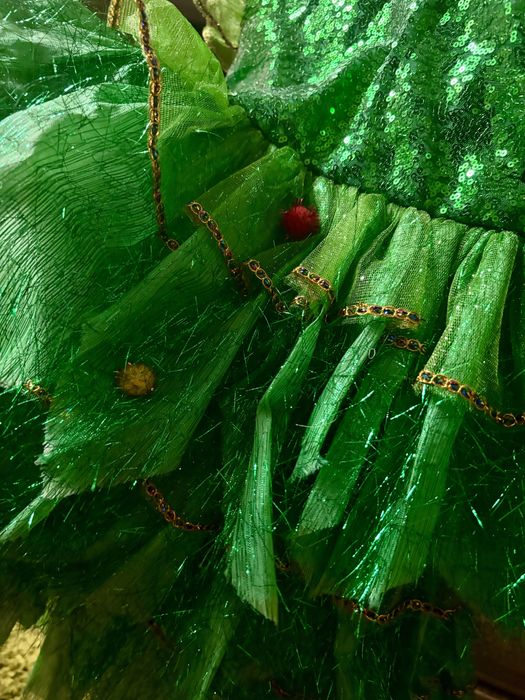 Новогоднее платье Елочка пушистая