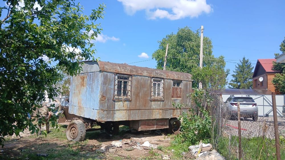 Продам вагончик на колёсах