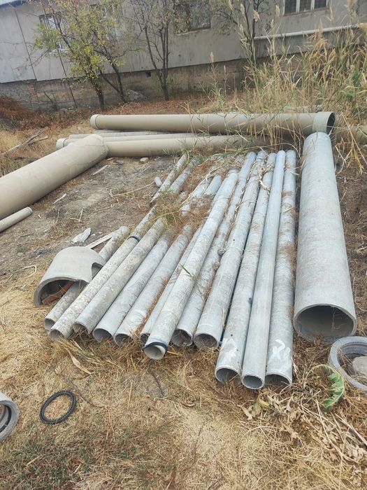 Асбест труба барлық размерде жане муфтасы