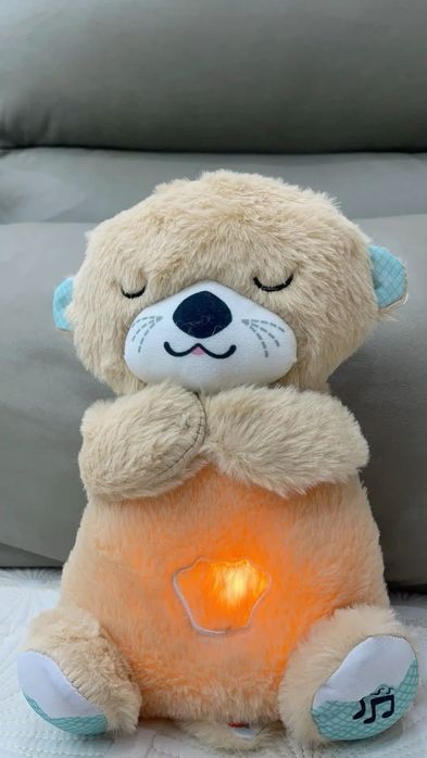 Мишка дышащий .Nafas olafigan ayiqcha sovga uchun .