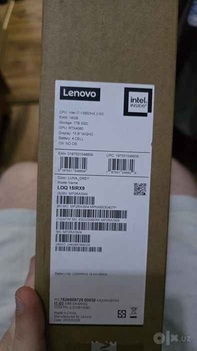 Lenovo LOQ 15IRX9