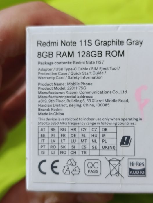 redmi note 11s продам