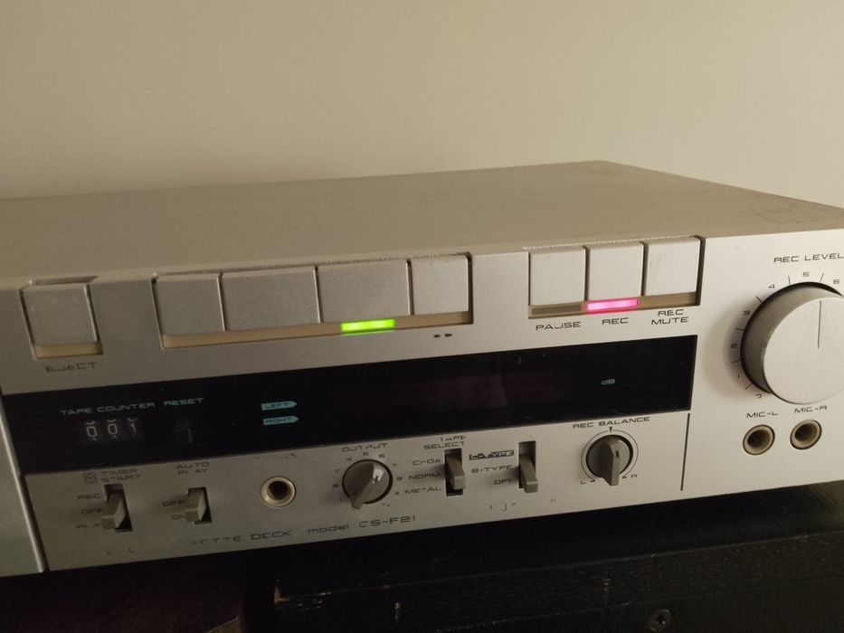 Akai CS-F 21/ Defect! Derulări ok. Play deloc.