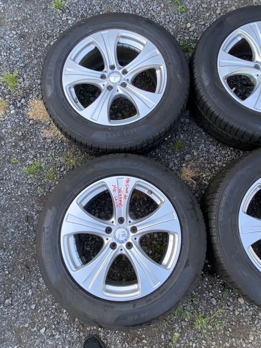 Jante aliaj 5x112 mercedes GLC GLK cu anvelope iarna  235 60 18