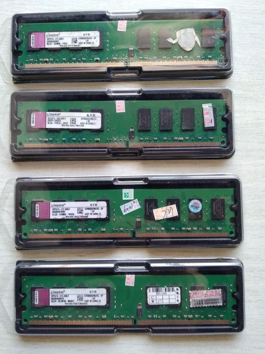 Продам DDR2 Оперативную память ОЗУ 1 GB, 2 GB