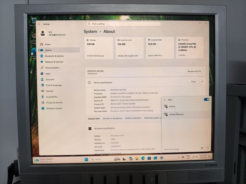 Mini PC Lenovo ThinkCentre M80q