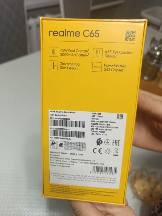 Realme C65 новый