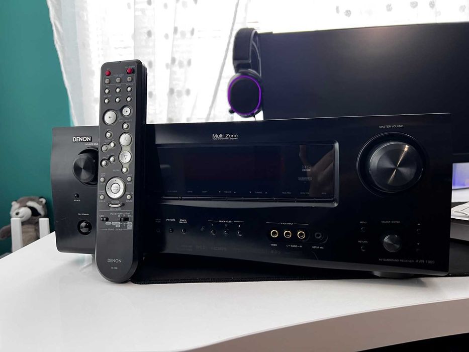 Denon AVR-1909 7.1 ресийвър – перфектен, Audyssey, дистанционно