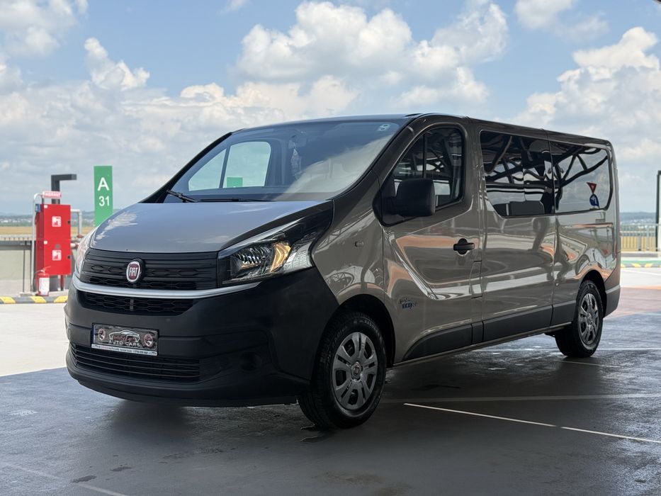 Fiat Talento 8+1 L2H1 / 2018 / CLIMA / 104.000KM / 2 ANI GARANTIE / RATE CU BULETINUL