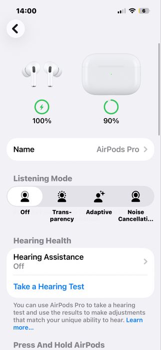 Apple AirPods Pro 2nd Gen – Ползвани 1 месец / Топ състояние / Пълен комплект!