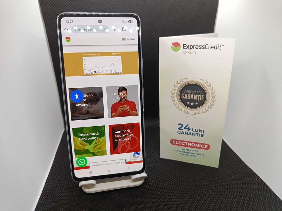 Samsung A53 5G (Ag16 Moldova b32319) - Garantie 2 ani!