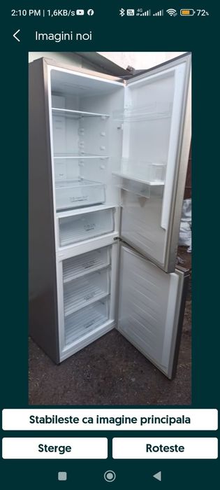 Combina frigorifica Gorenje Multiflow360°Nofrost dozator apa