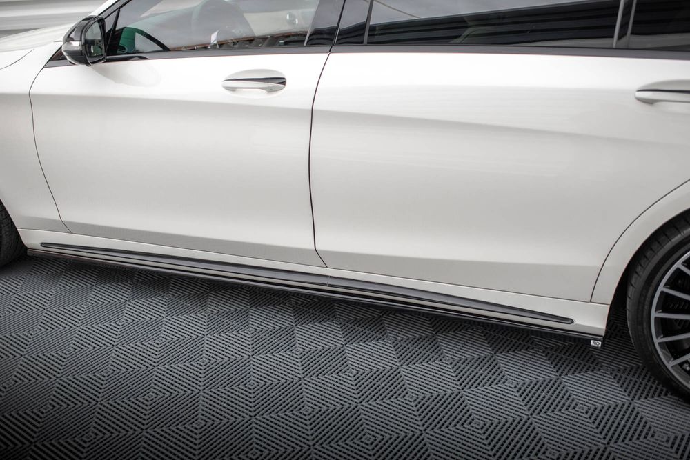 Добавки за прагове Maxton design за Mercedes Benz W222 (2013-2020)