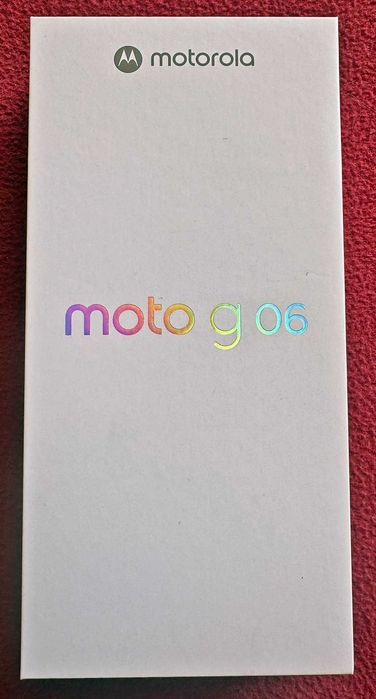 Смартфон Motorola G06 Dual SIM, 64GB, 4GB RAM- Запечатан - ГАРАНЦИЯ А1