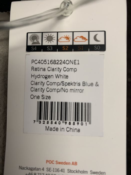 Ochelari noi ski snowboard POC Retina Clarity Comp 2 lentile