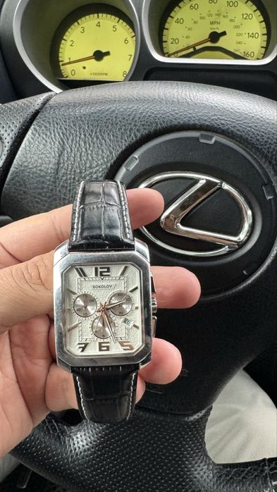 Продам часы SOKOLOV серебро