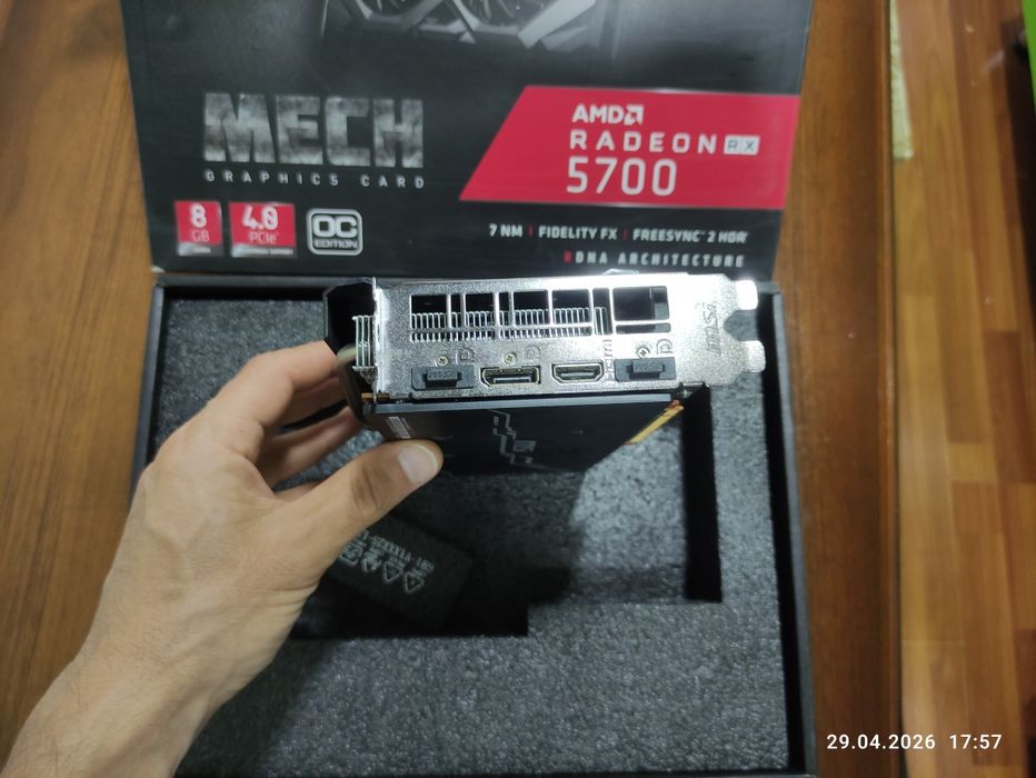 Видеокарта MSI RX 5700 MECH OC.