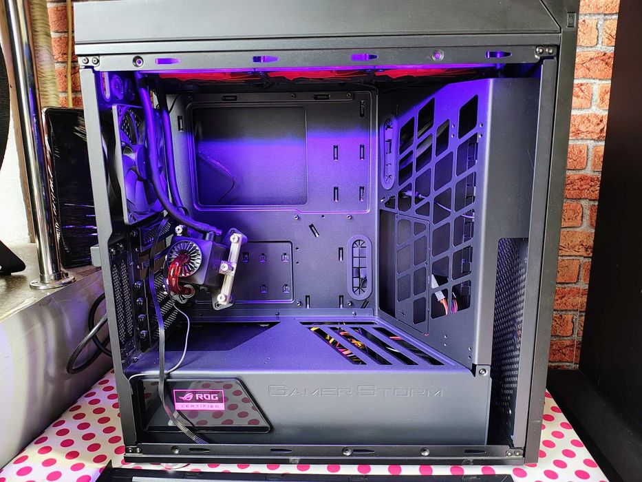 Carcasa PC Deepcool Gamer Storm Genome ROG, cu AIO 360 mm.