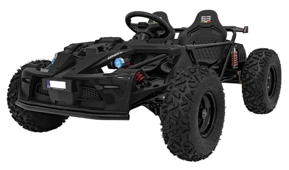 UTV electric pt copii  48V 800W GENERAL max 25km/h (2358) Negru