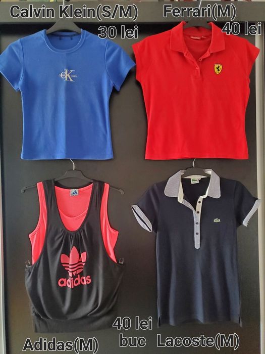 Maieuri,tricouri,fuste sală,damă