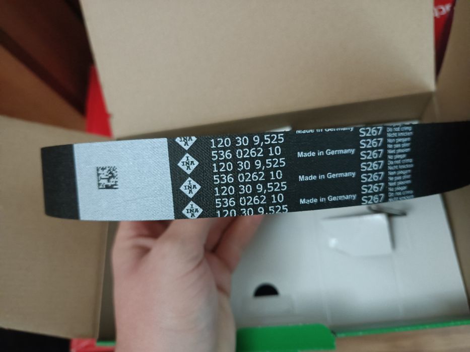 Ангренажен ремък с ролки INA и водна помпа Meyle за VAG и Ford 1.9 131