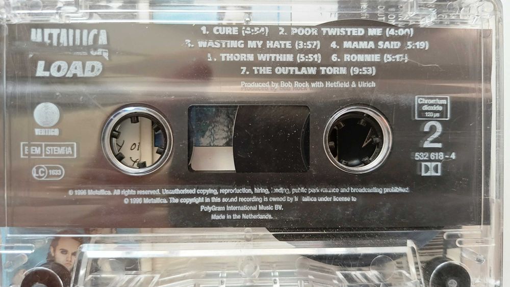 Casete audio Metallica, 2 bucati