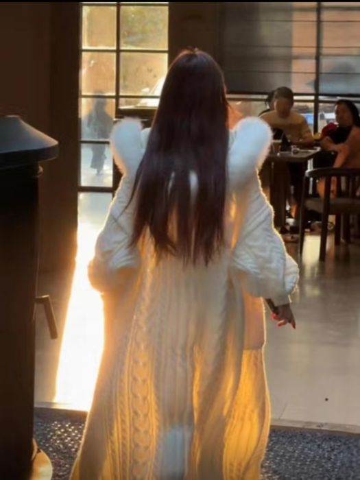 Продам теплый длинный кардиган