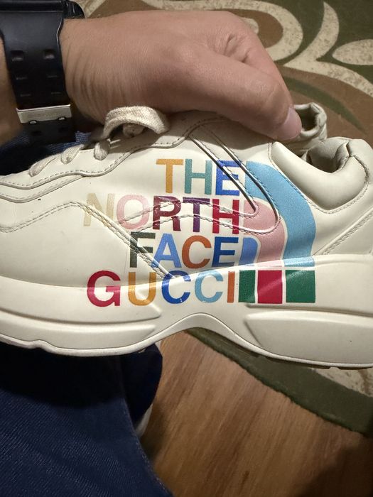 adidasi north face x gucci