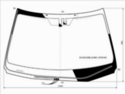 Стекло лобовое с обогревом щеток  Lexus Nx 200