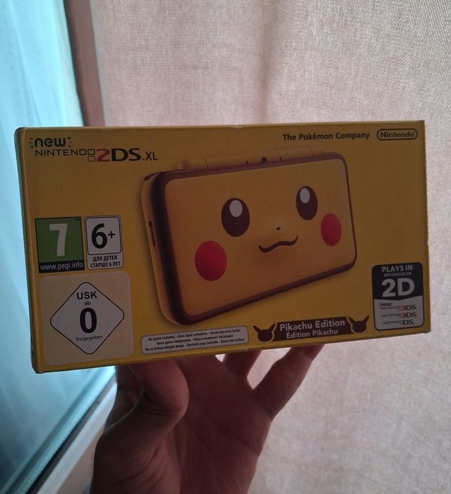 New Nintendo 2DS XL Pikachu Edition