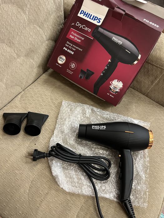 Мощный фен новый