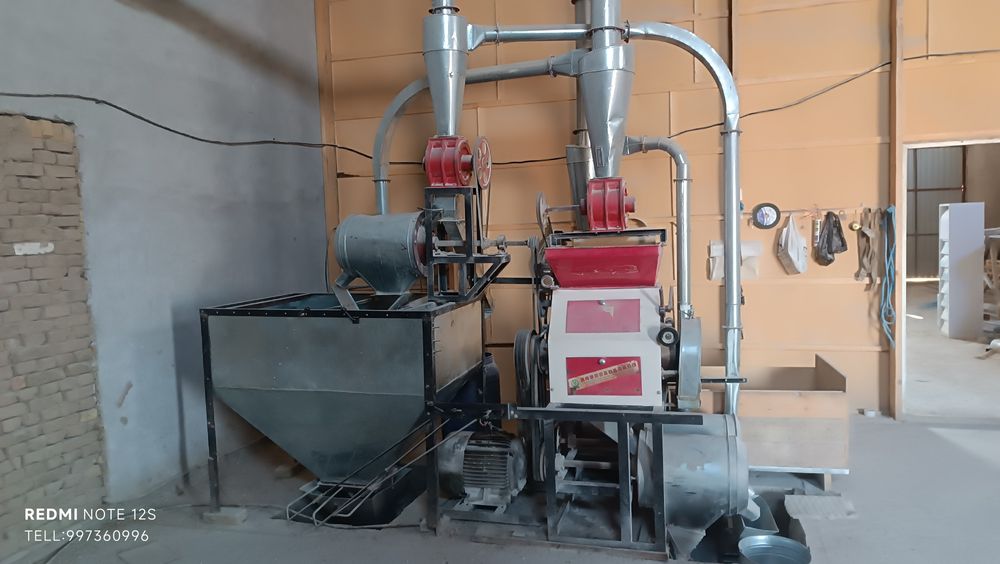 UN TEGIRMON , un xoroz , 50 talik , tozalagich, moyka , val , nori